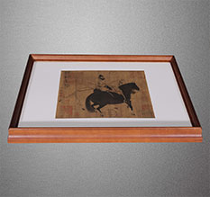 色达书画装裱配框服务案例