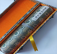 色达书画装裱案例